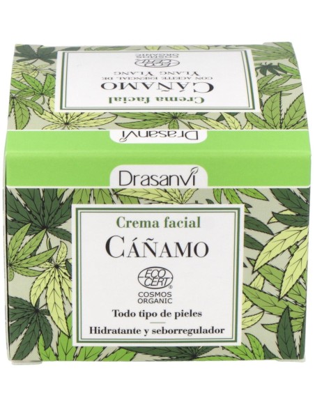 Crema Facial Cañamo 50Ml. Ecocert Bio de Drasanvi