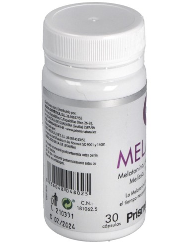 Melato+ 30 Caps.   de Prisma Natural