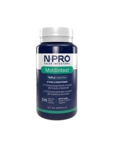 Npro Motilintest 60Cap. de Npro