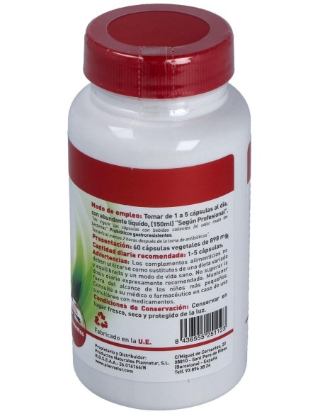 Prebioticos + Probioticos 60Cap. de Plannatur