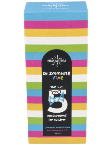 Jarabe Dr. Inmune Five 250Ml de Hifas Da Terra - Hdt