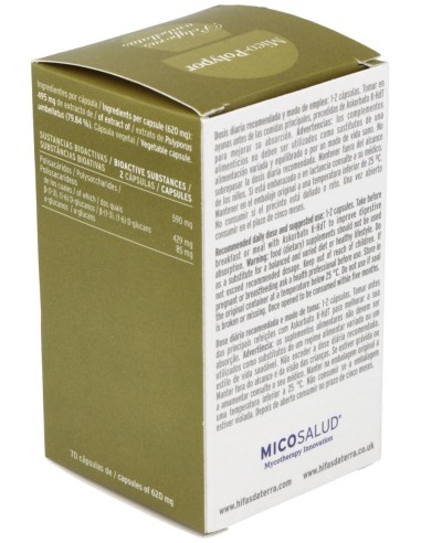 Mico Polypor (Polyporus) Hdt 70Cap. de Hifas Da Terra - Hdt