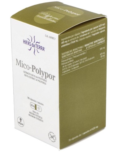 Mico Polypor (Polyporus) Hdt 70Cap. de Hifas Da Terra - Hdt