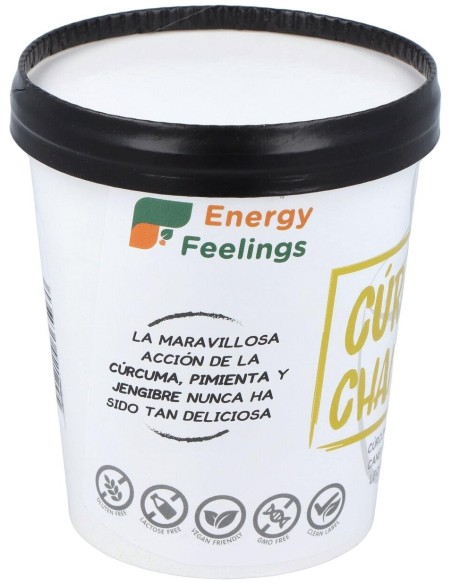 Curcuma Chai Latte Tarrina 250Gr. Eco de Energy Feelings