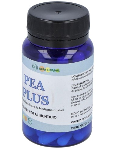 Pea Plus 60Cap. de Alfa Herbal