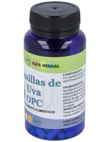 Opc Semillas De Uva 90Cap. de Alfa Herbal
