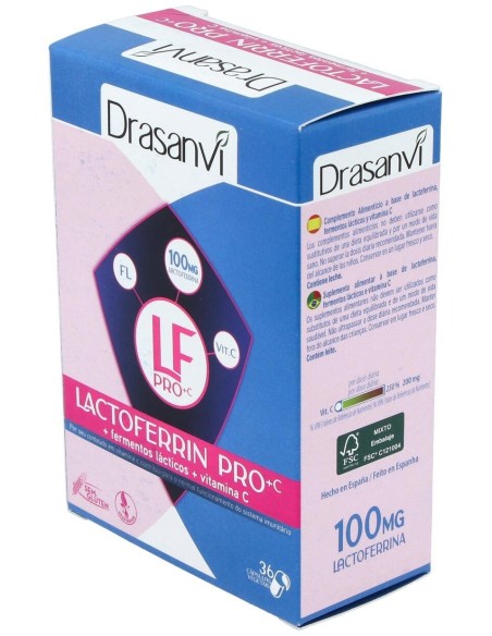 Lactoferrina 36 Capsulas Drasanvi