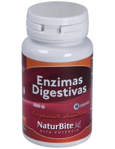 Enzimas Digestivas, 60 Comp.  de NaturBite