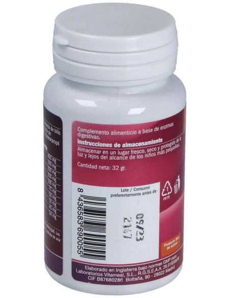 Enzimas Digestivas, 60 Comp.  de NaturBite