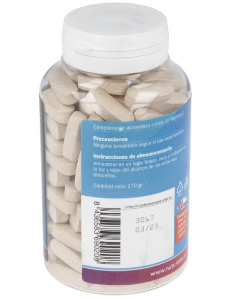 Vitamina C 1000Mg.Con Rosa Mosqueta 20Mg. 180Comp. de Naturbite