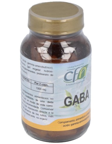 Gaba 500 Mg 60 Caps. de Cfn