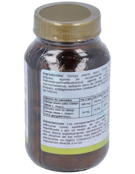 Ginkgo Biloba Pex 60 Caps. de Cfn