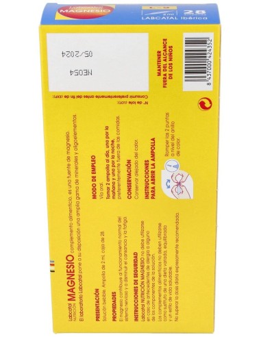 Lab. 9 (Magnesio) 28 Amp. de Labcatal