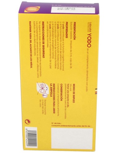 Lab. 7 (Iodo) 28 Amp. de Labcatal