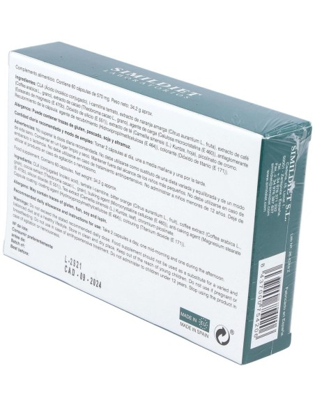 Metabol 60 Capsulas de Simildiet