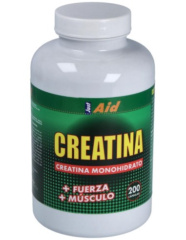 Creatina (Monohidrato Pura) 200Cap. de Just Aid