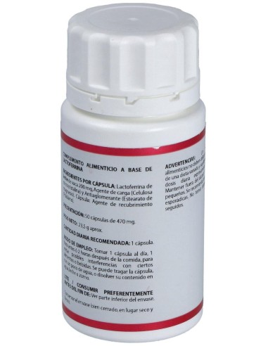 Holomega Lactoferrina 50Cap. de Equisalud