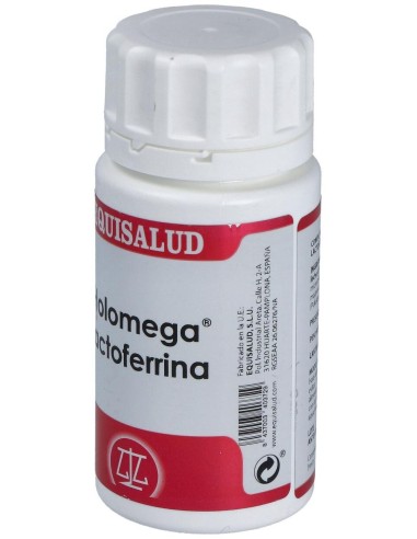 Holomega Lactoferrina 50Cap. de Equisalud