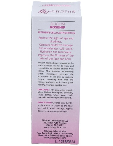 Silicium Rosa Mosqueta Crema 50Ml. de Silicium