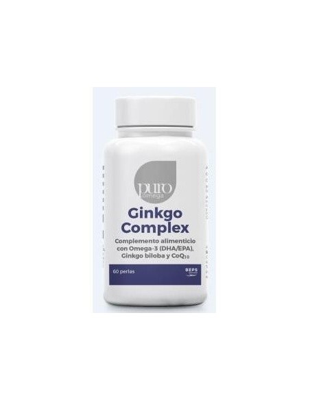Ginkgo Complex Dha/Epa Q10 - 60 Perlas de Puro Omega