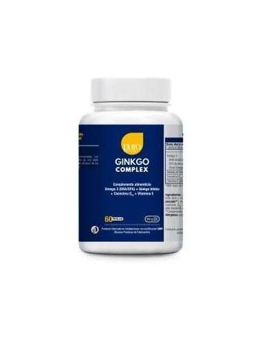 Puro Omega Ginkgo Complex Dha/Epa Q10 60Perlas de Puro Omega