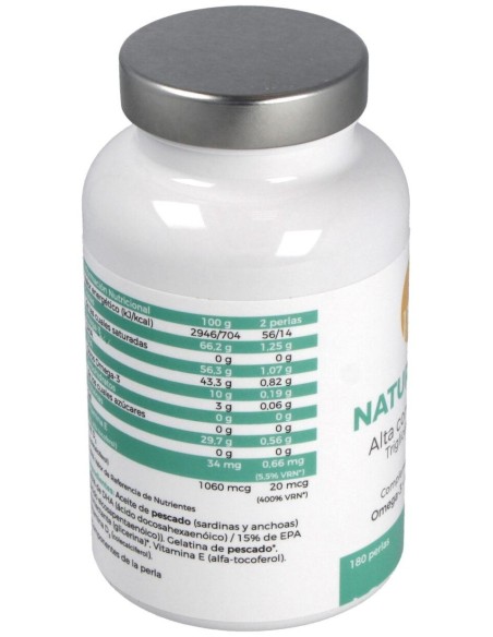 Natural Dha Alta Concentracion 180Perlas de Puro Omega