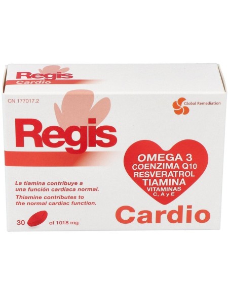 Regis Cardio 30Cap. de Global Remediation