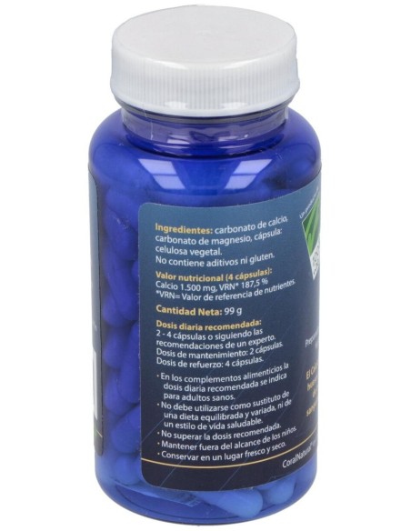 Coralnatural 90Cap. de Cien Por Cien Natural