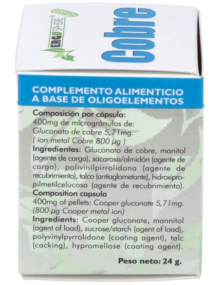 Cobre Ergosphere 50Cap. de Ergonat
