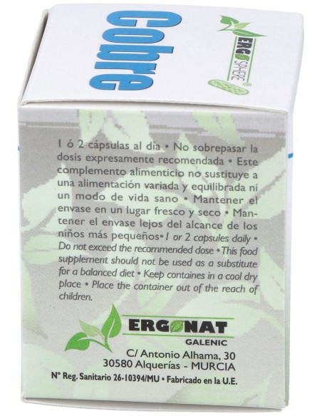 Cobre Ergosphere 50Cap. de Ergonat