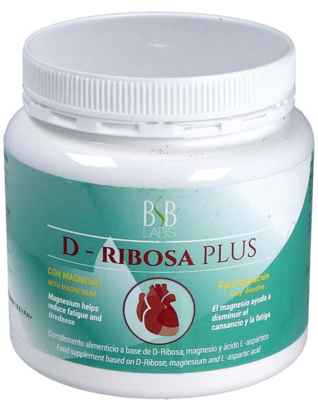 D-Ribosa Plus 250Gr. de Bsb Labs