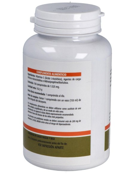 Vitamina C 1000Mg. 100Comp. de Jellybell