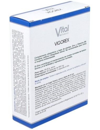 Vigorex 60Cap. de Vital Ballance
