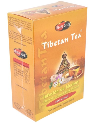 Tibetan Tea Sabor Natural 90Sbrs. de Tibetan Tea