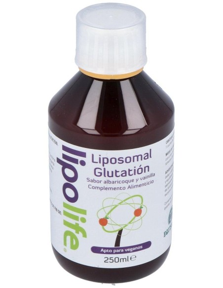 Lipolife Liposomal Glutation Albaricoque-Vai. 250M de Equisalud