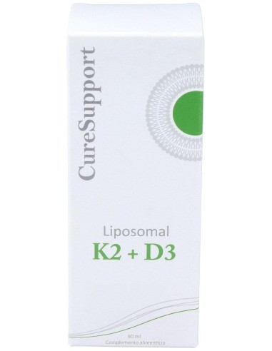 Liposomal K2+D3 60Ml. de Curesupport