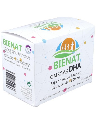 Bienat Dha Omega 3 1000Mg 120Cap. de Bienat