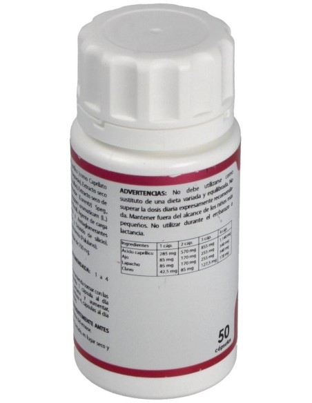Holomega Ácido Caprílico 50 Cáp. de Equisalud