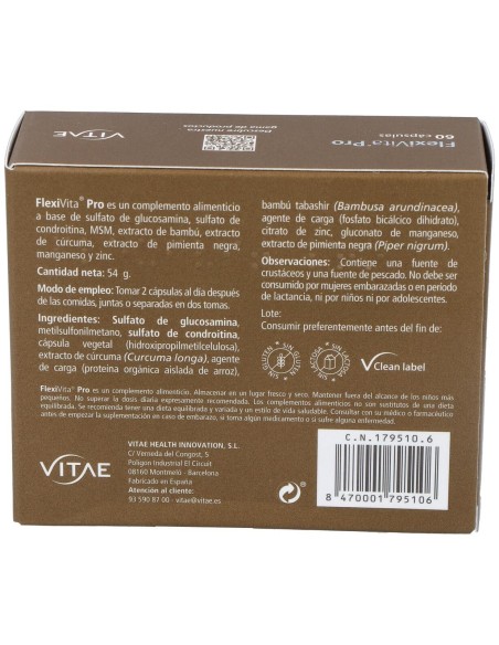 Flexivita Pro 60Cap. de Vitae