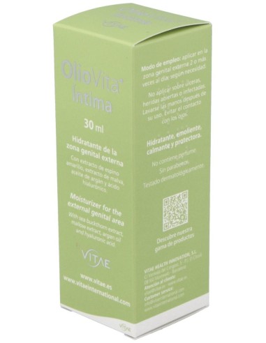 Oliovita Crema Intima 30ml de Vitae