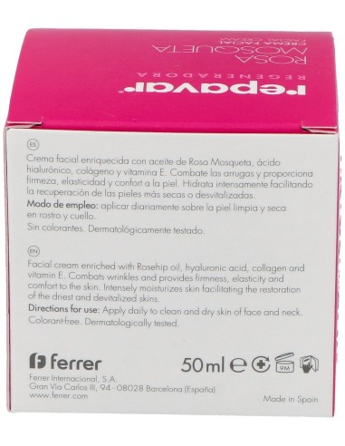 Repavar Regeneradora Crema Antiedad 50Ml. de Repavar