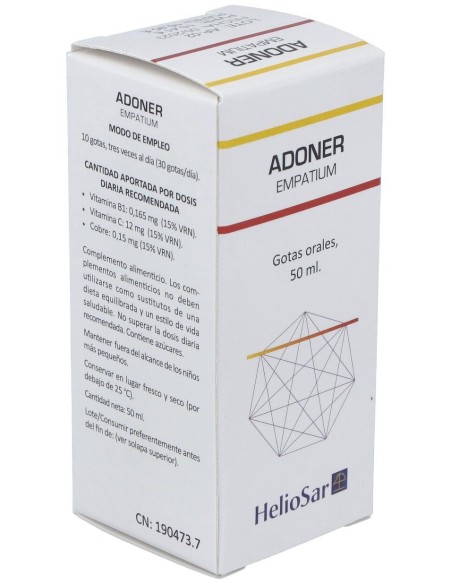 Adoner Empatium 50Ml. de Heliosar