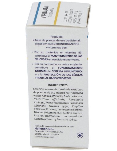 Vipulam Fludibium 50Ml. de Heliosar
