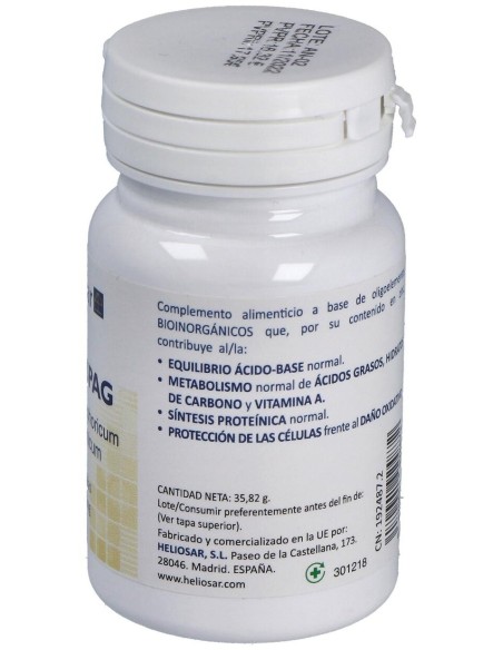 Nafospag Natrum Phosphoricum 60Cap. de Heliosar