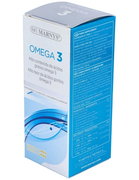 Omega 3 Marino Sabor Limon 125Ml. de Marnys
