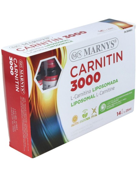L-Carnitin 3000  14 X 25 Ml Marnys