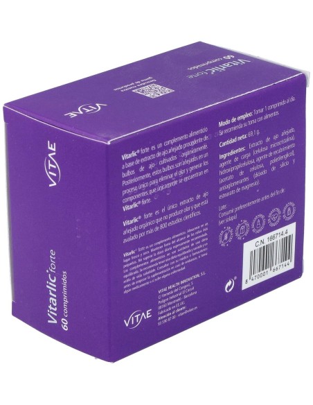 Vitarlic Forte (Kyolic Forte) 1000Mg. 60Comp. de Vitae