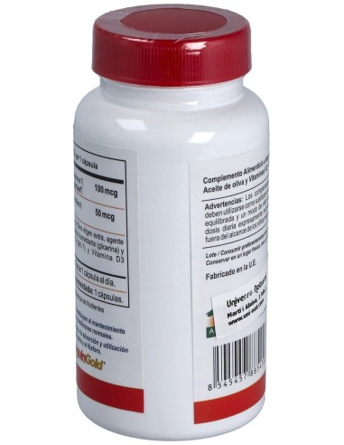 Vitamina K2+D3 100Perlas de Vbyotics