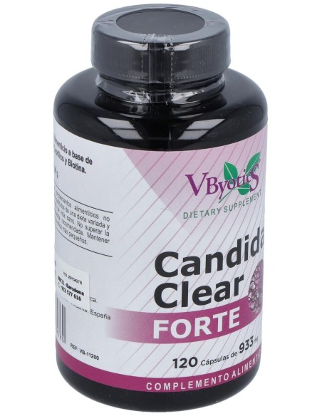 C Clear (Candida Clear Forte) 120Cap. de Vbyotics