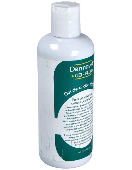 Dermavet Gel-Plus Mascotas 250Ml. de Zoopharma Vet
